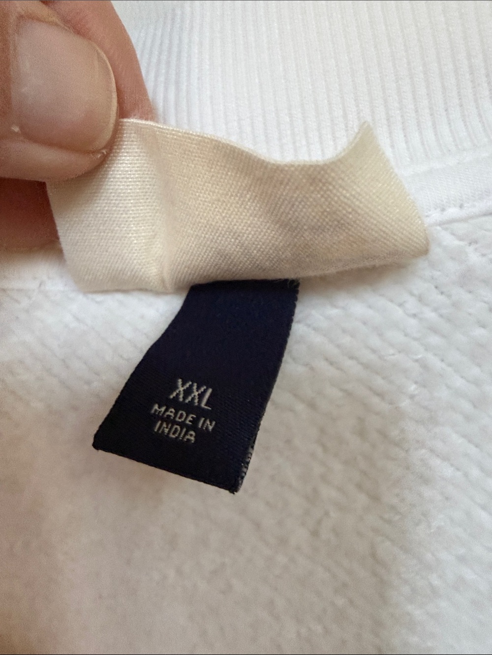 Universal Thread Like New Soft V Neck Women's White Sweatshirt XXL - Picture 8 of 10